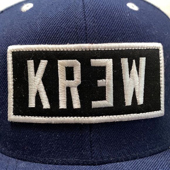 KREW KR3W skate cap hat snapback hat adjustable wool blend - Picture 2 of 10